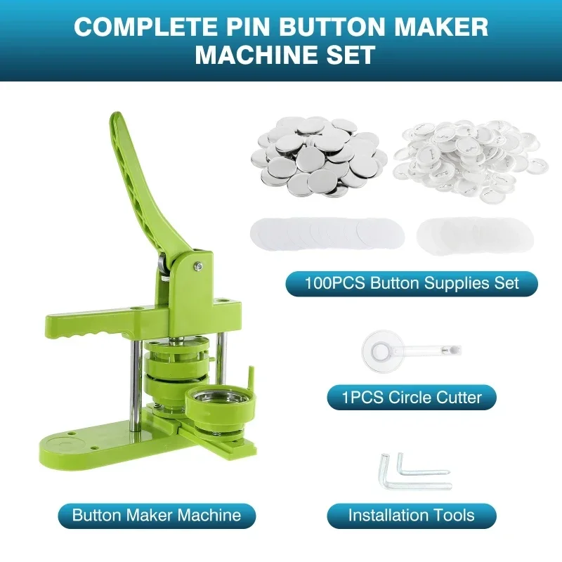 25/32/37/44MM Button Maker Mac - Button Badge Blank のレビューと価格