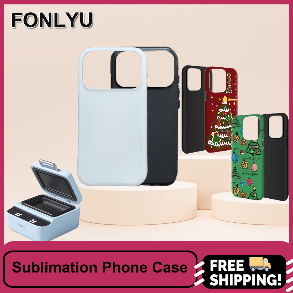 FONLYU 5PCS Sublimation 3D Bla - Phone Case Blank Print のレビューと価格