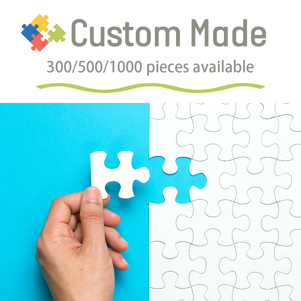Dropshipping Custom Jigsaw Puz - Puzzle Blank White のレビューと価格