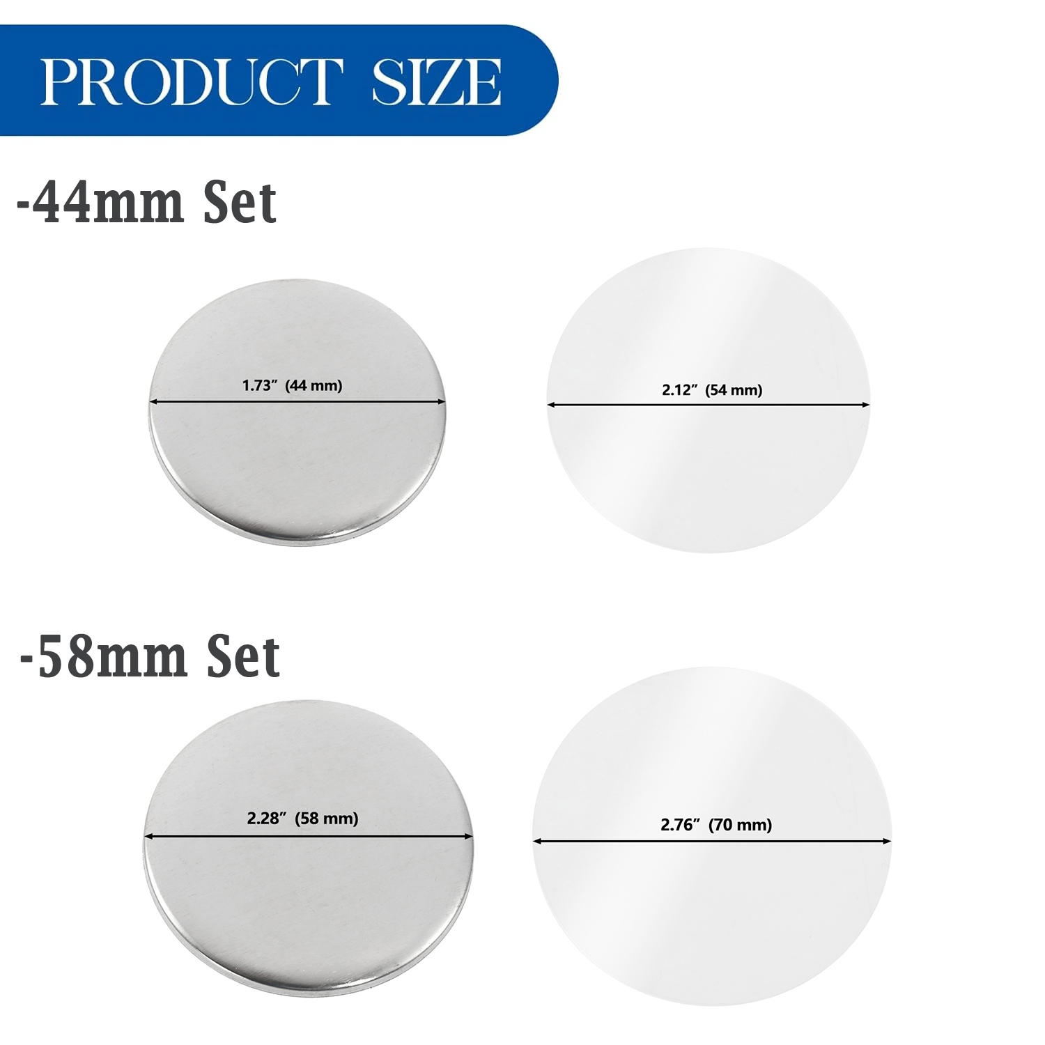100pcs Badge Materials Bottle  - Button Badge Blank のレビューと価格