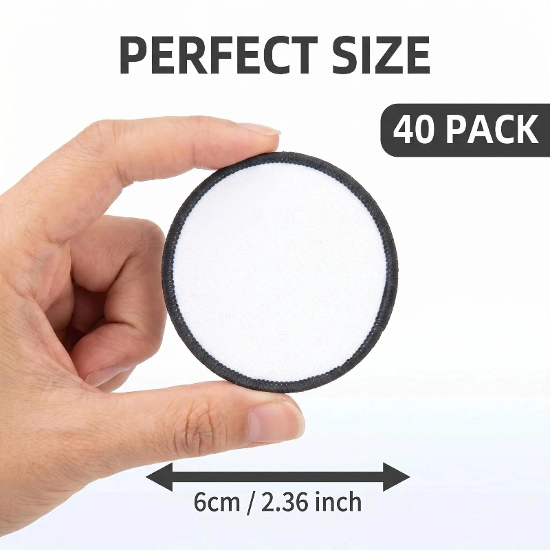 40 PCs Sublimation Patches Clo - Hat Sublimation Blank のレビューと価格
