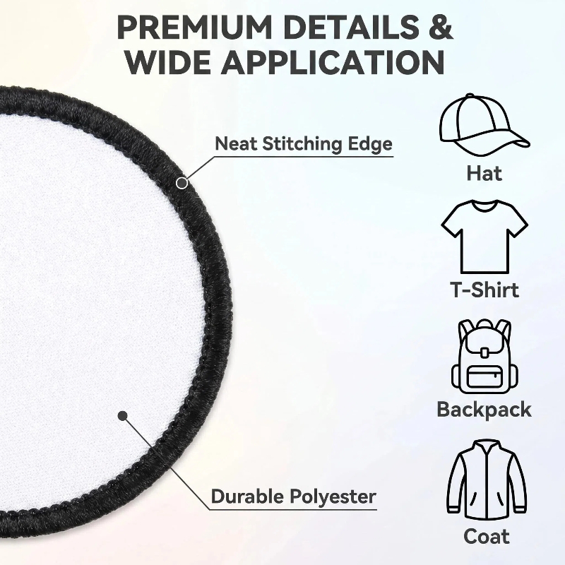40 PCs Sublimation Patches Clo - Hat Sublimation Blank のレビューと価格