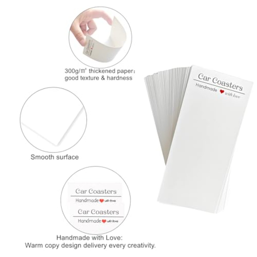 Sets Car Coaster Packaging for - Coaster Sublimation Blank のレビューと価格