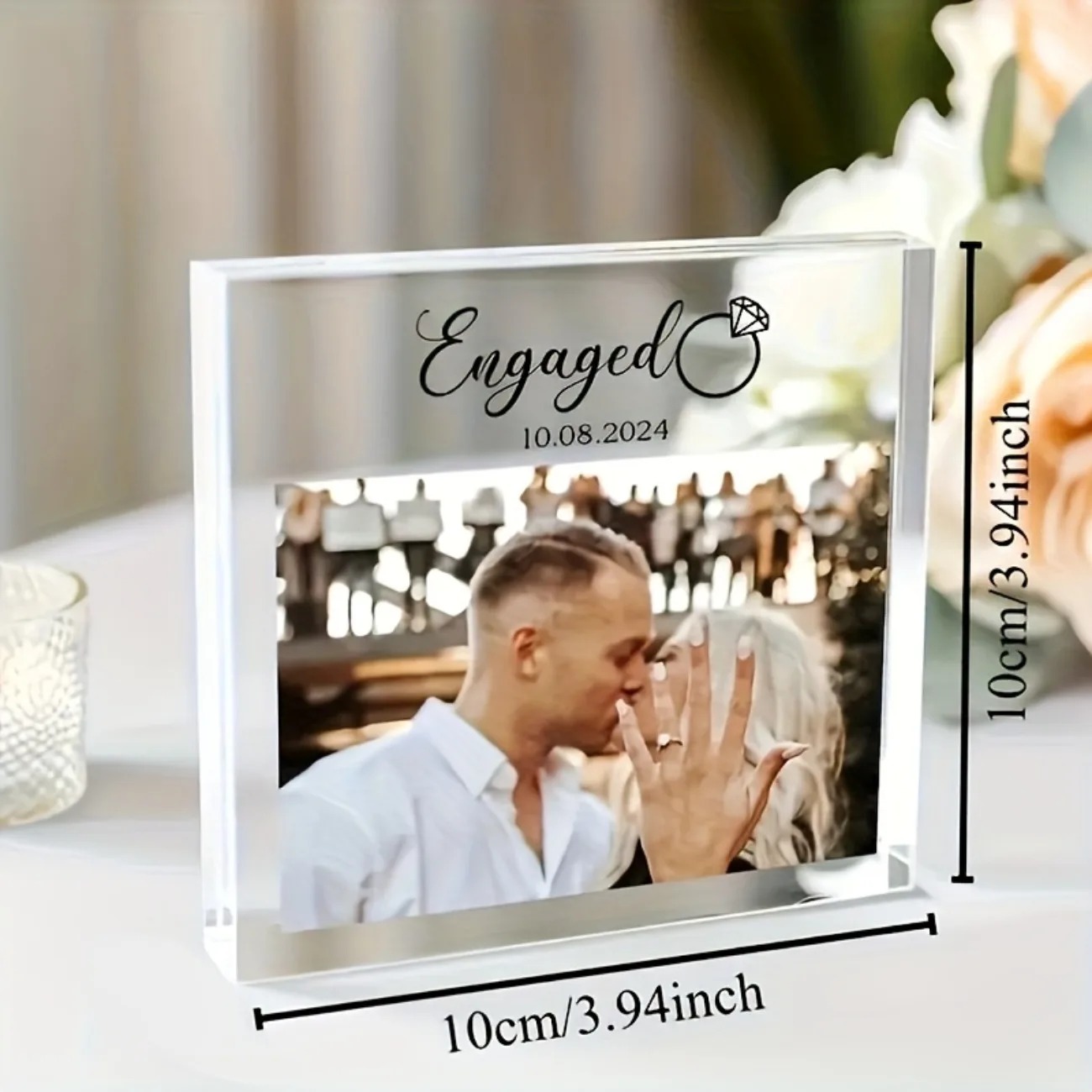 [2D Flat] Personalized Acrylic - Photo Acrylic Block のレビューと価格