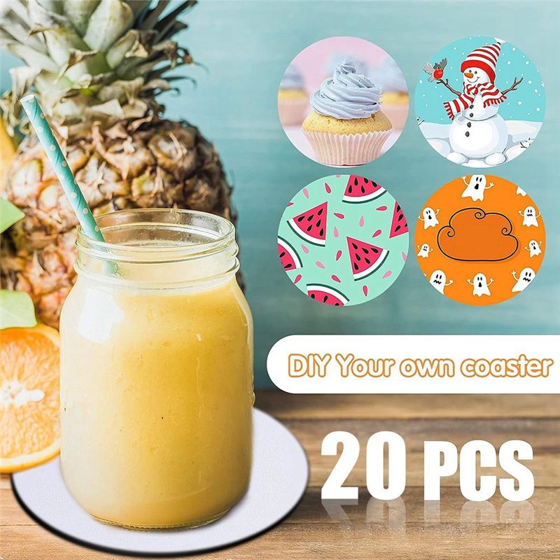 AB46-Sublimation Blank Coaster - Coaster Sublimation Blank のレビューと価格