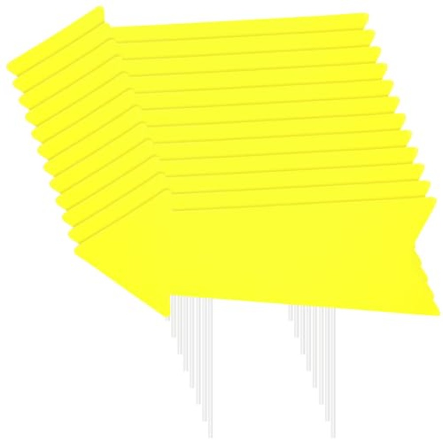 12 Pcs Arrow Signs with Stakes - Yard Sign Blank のレビューと価格
