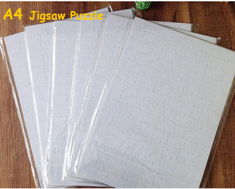 10pcs/lot Free Shipping A4 Sub - Puzzle Blank White のレビューと価格