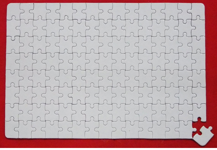 10pcs/lot Free Shipping A4 Sub - Puzzle Blank White のレビューと価格