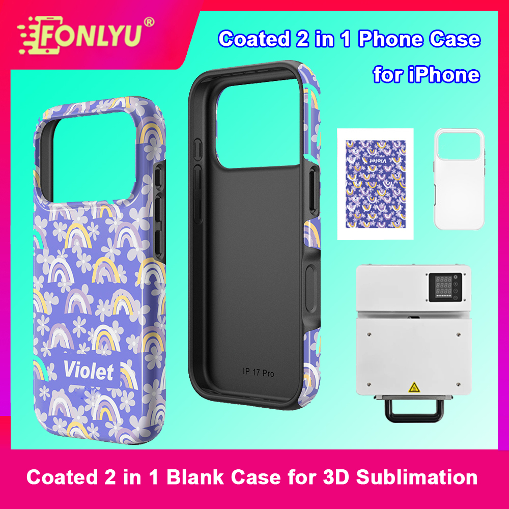 FONLYU Coated 2in1 Blank Phone - Phone Case Blank Print のレビューと価格