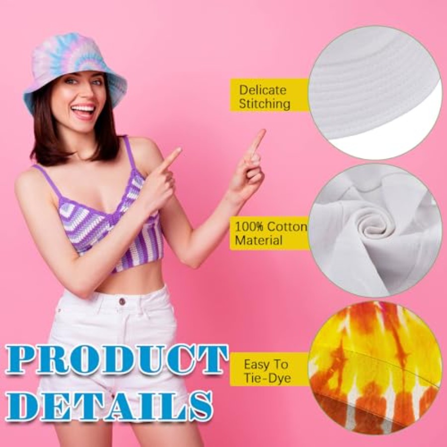 White cotton bucket hat for ti - Hat Sublimation Blank のレビューと価格