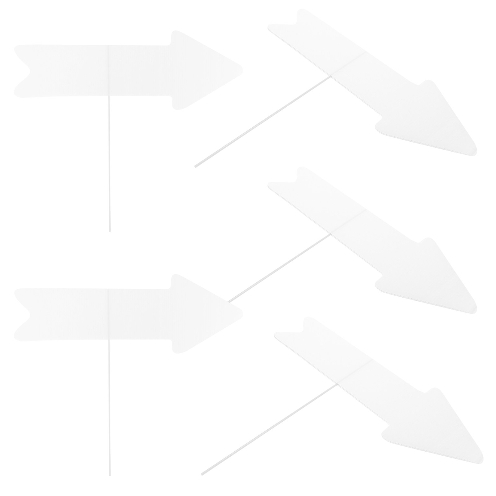5Pcs Plastic Blank Yard Signs  - Yard Sign Blank のレビューと価格