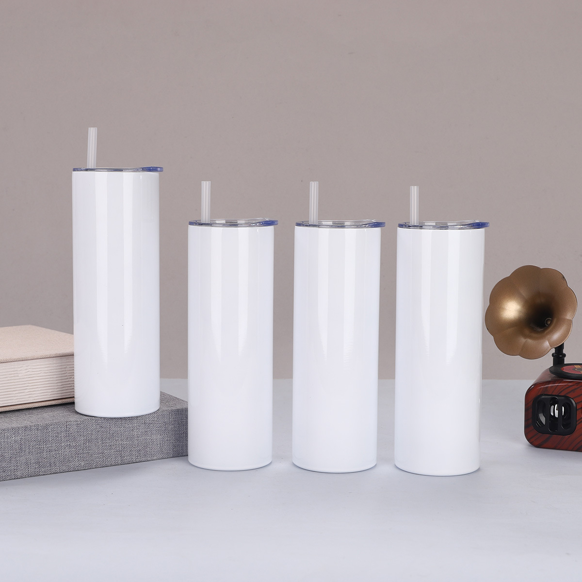 A 20oz Straight Cup 304 Stainl - Sublimation Mug White のレビューと価格
