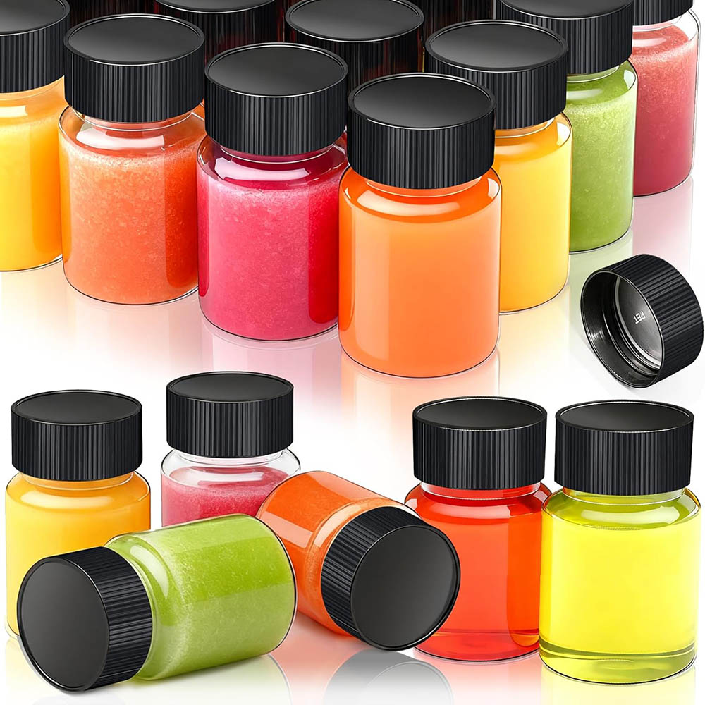 25 Pack 2oz Plastic Shot Bottl - Water Bottle Blank のレビューと価格