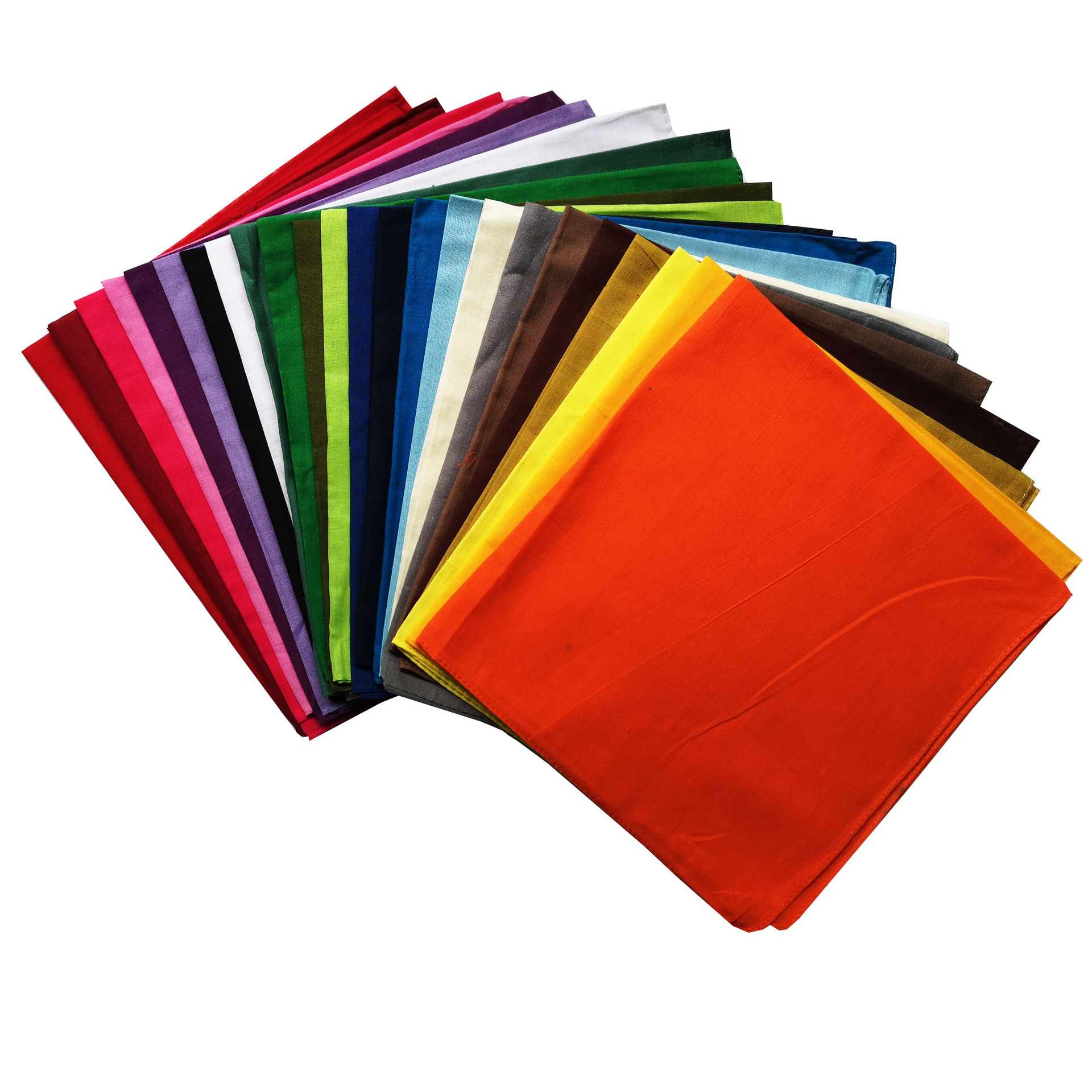 High Quality Solid Hip Hop Cot - Bandana Blank White のレビューと価格
