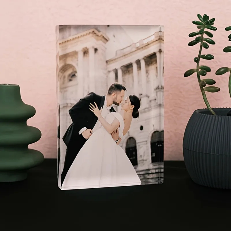 Custom Acrylic Anniversary Pho - Photo Acrylic Block のレビューと価格