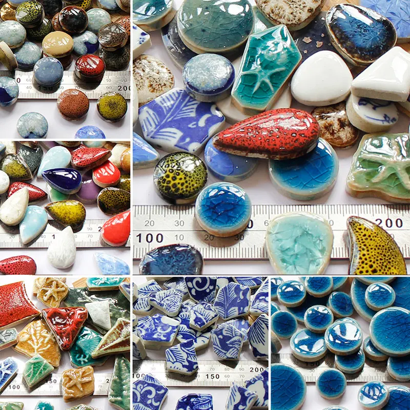 100g Oval Ceramic Mosaic Tiles - Ceramic Tile Blank のレビューと価格